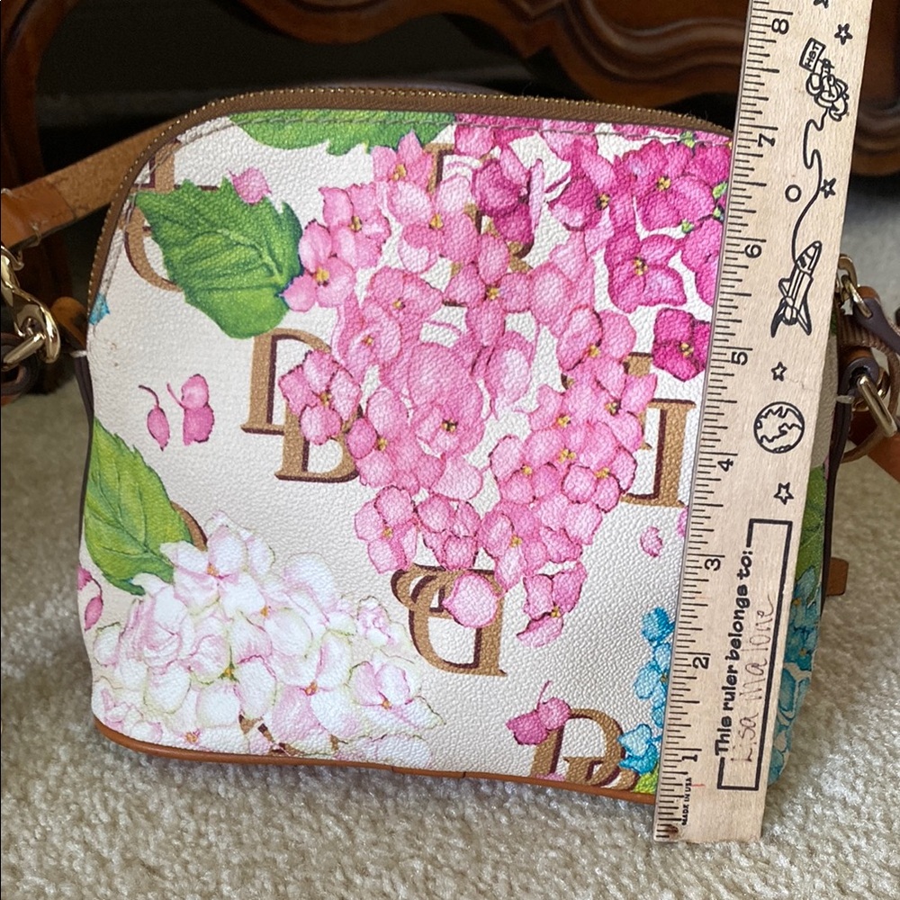 Dooney & Bourke small hydrangeas Floral Crossbody Bag - Multicolor - Picture 9 of 14